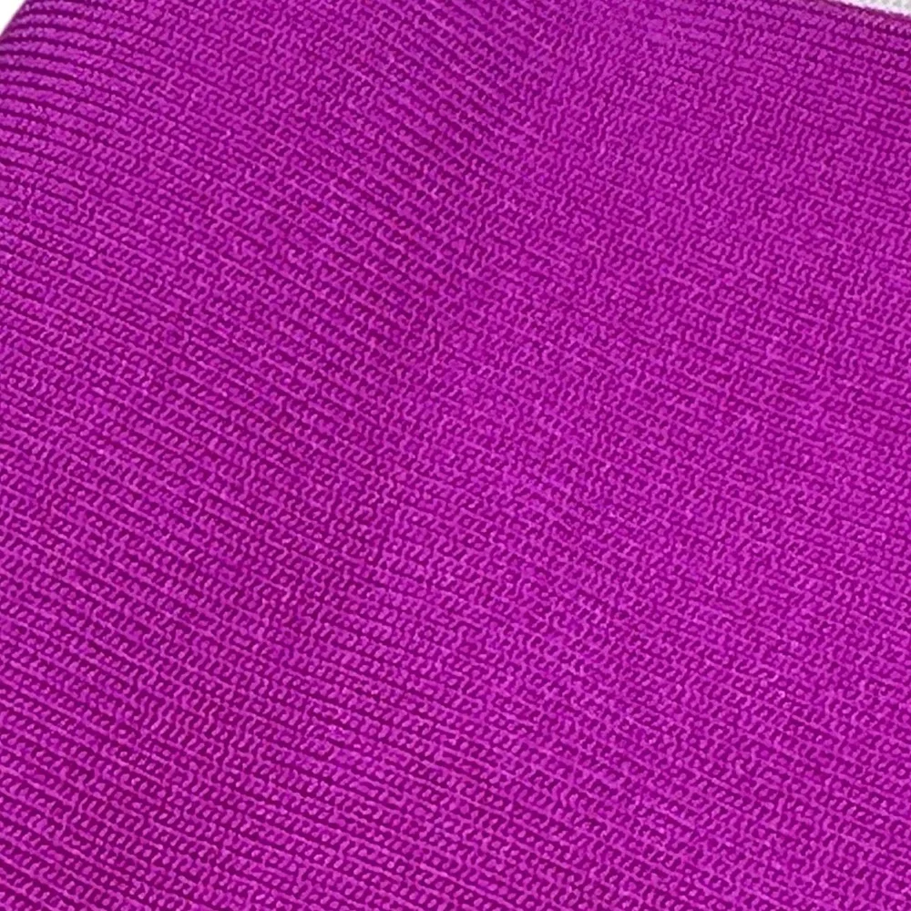 SKIMS Knit Swim High Neck Top and Briefs Set Lollipop Purple Pink XL NEW
